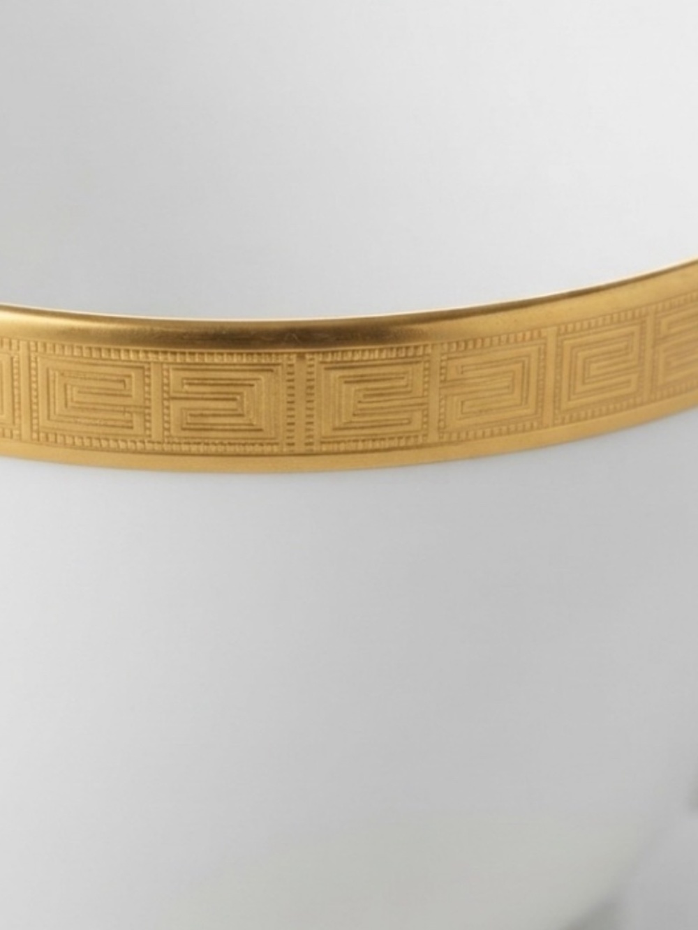 50s Richard Ginori Cup and Saucer Set Gold Greek Key - Picture 3 of 3